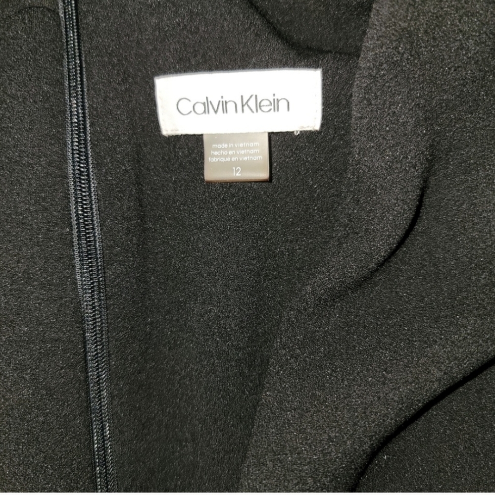 Calvin Klein Black Sleeveless Jumpsuit - Picture 4 of 4
